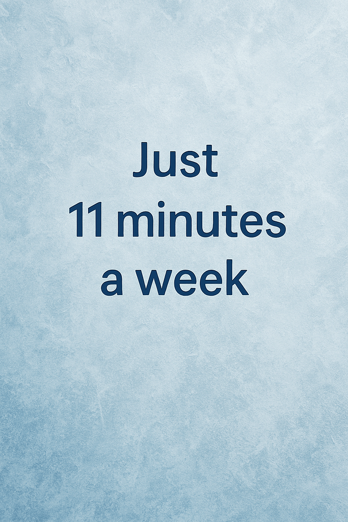 Cold exposure weekly protocol quote graphic