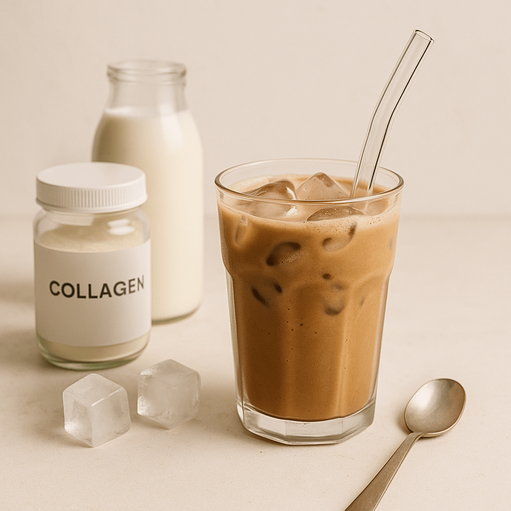 Cottage cheese toast with tomatoes and greens