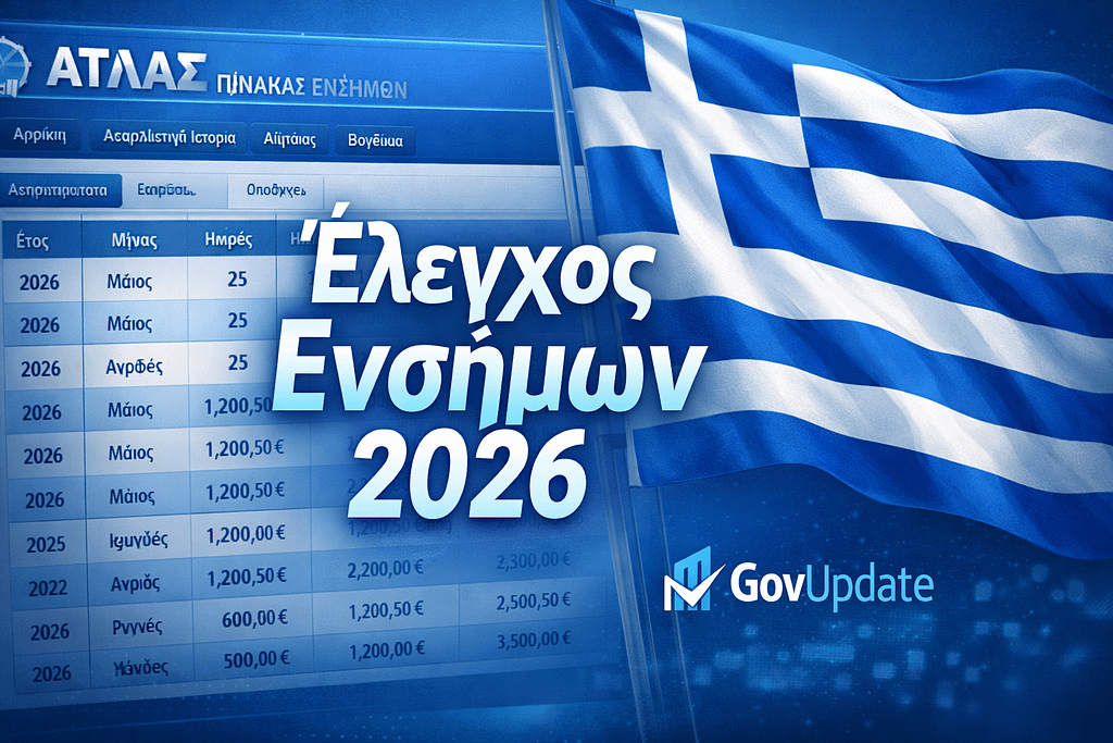 Ολοκληρωμένος οδηγός διαβάσματος του ασφαλιστικού πίνακα ATLAS: κωδικοί ασφάλισης (01, 02, 10), στήλες δεδομένων, ερμηνεία κωδικών, εντοπισμός προβλημάτων.