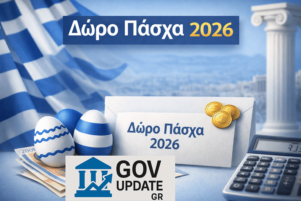Ημερολόγιο πληρωμής για Δώρο Πάσχα 2026