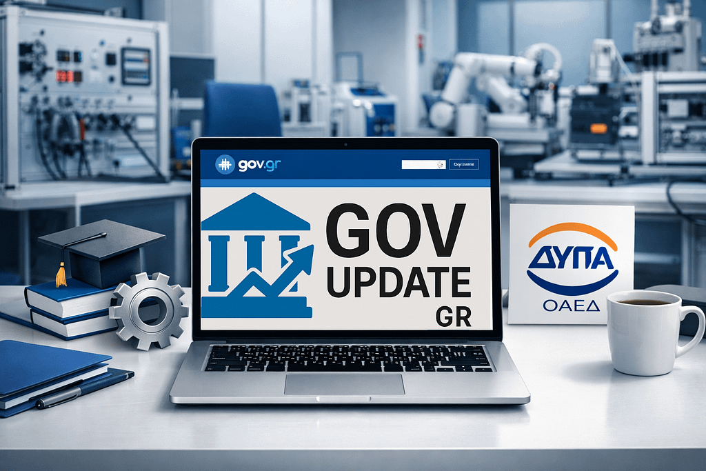 Υποβολή αιτήσεων σχετικά με το Μητρώο Εκπαιδευτικών ΔΥΠΑ 2026 μέσω gov.gr.