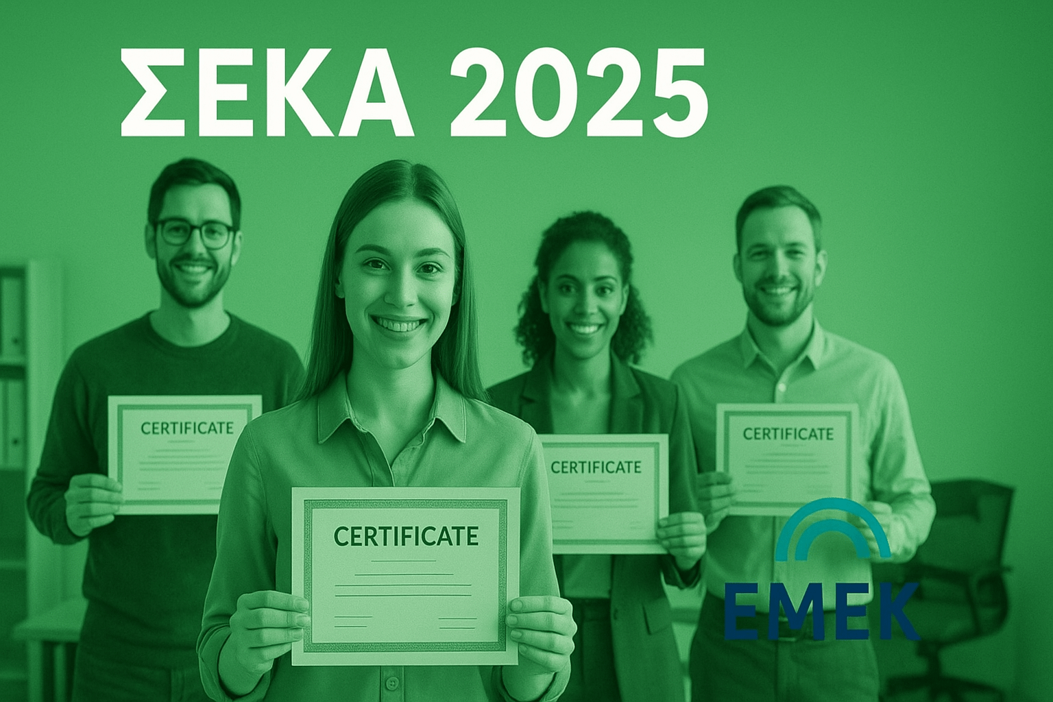 Οδηγόςγια προθεσμίες ΣΕΚΑ 2025, κατάρτιση πιστοποίηση, κλάδοι αιχμής
