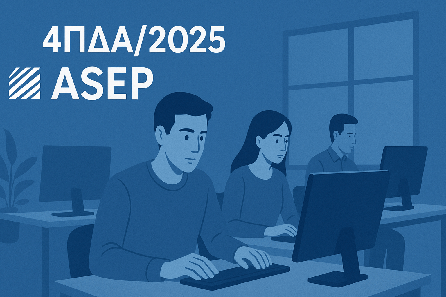 οδηγός προκήρυξης 4ΠΔΑ/2025 5ΠΔΑ/2025 ASEP γραπτή εξέταση οδηγίες