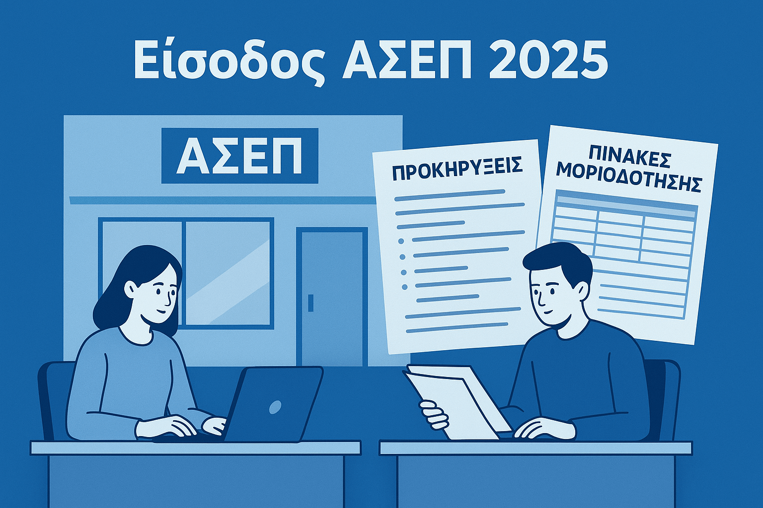 οδηγός είσοδος ΑΣΕΠ 2025
