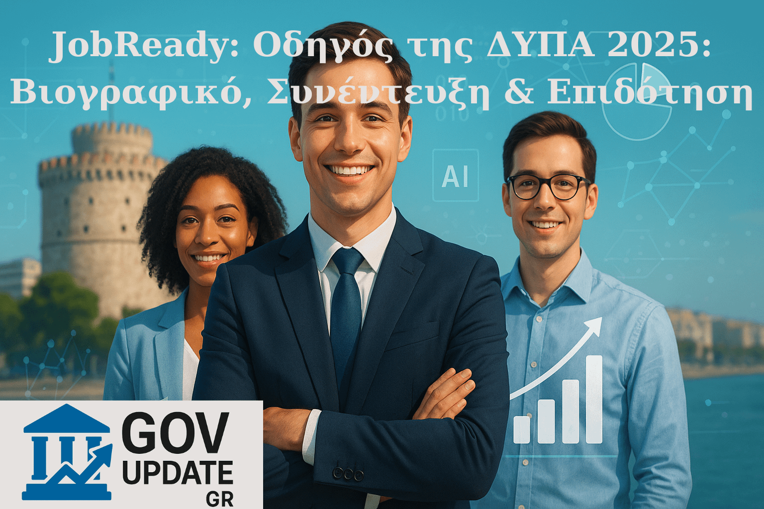 JobReady Θεσσαλονίκη: Ο Απόλυτος Οδηγός της ΔΥΠΑ για Ενίσχυση Καριέρας στην Εποχή της Τεχνητής Νοημοσύνης